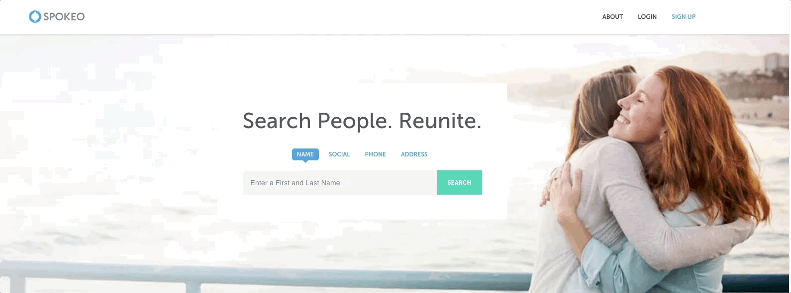 Image of the Spokeo log in to your spokeo account on your desktop browser