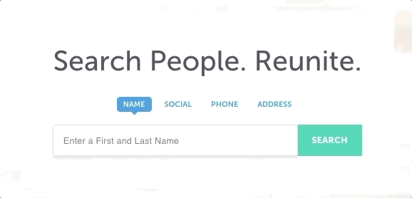 Image of running an email search on spokeo