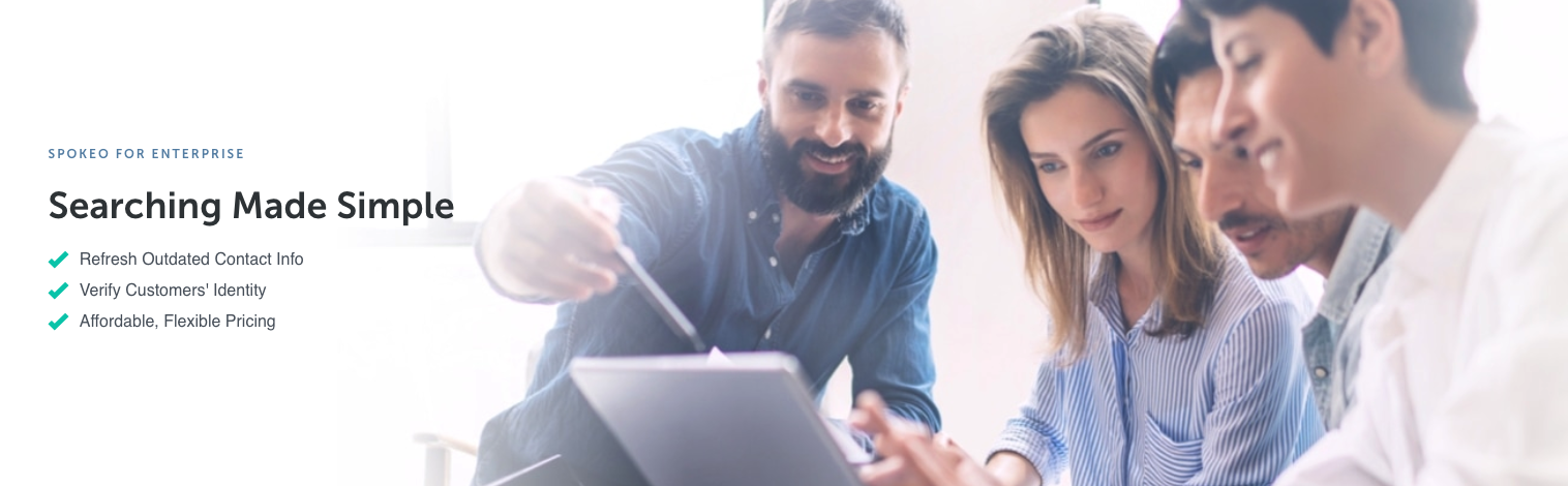 Image Of Spokeo For Business and Types Of Services